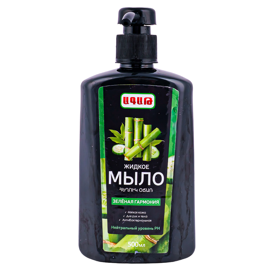 Հեղուկ օճառ Ագաթ, Зелёная гармония, 500մլ